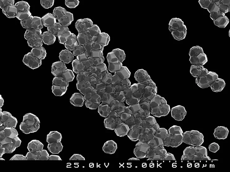 Nano diamond crystals.