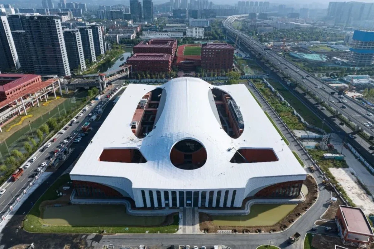 Construction of the Centrifugal Hypergravity and Interdisciplinary Experiment Facility (CHIEF) with the largest capacity worldwide kicked off in Hangzhou, E China's Zhejiang