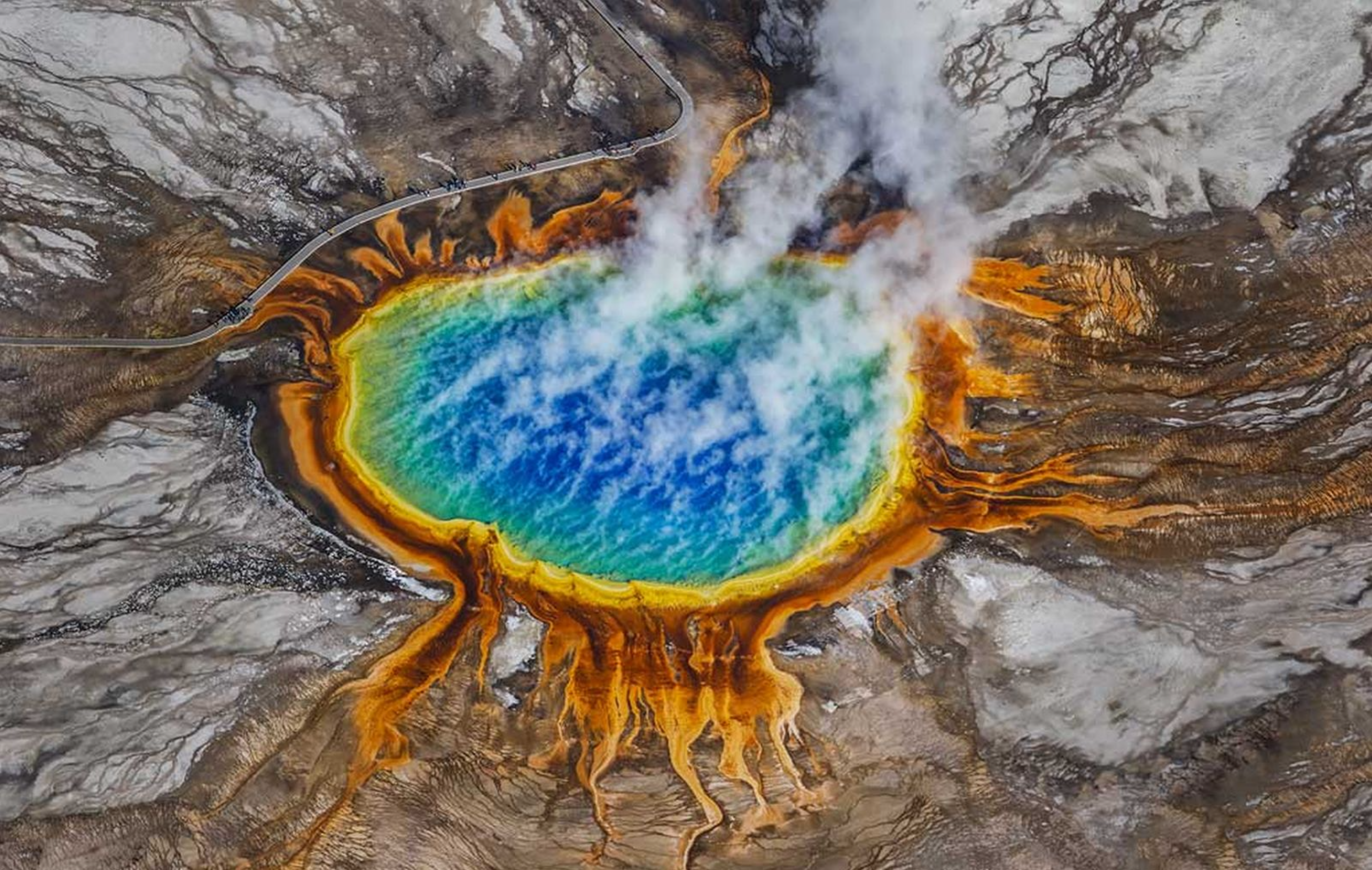 The Yellowstone Caldera is an infamous "supervolcano" having produced three "supereruptions".