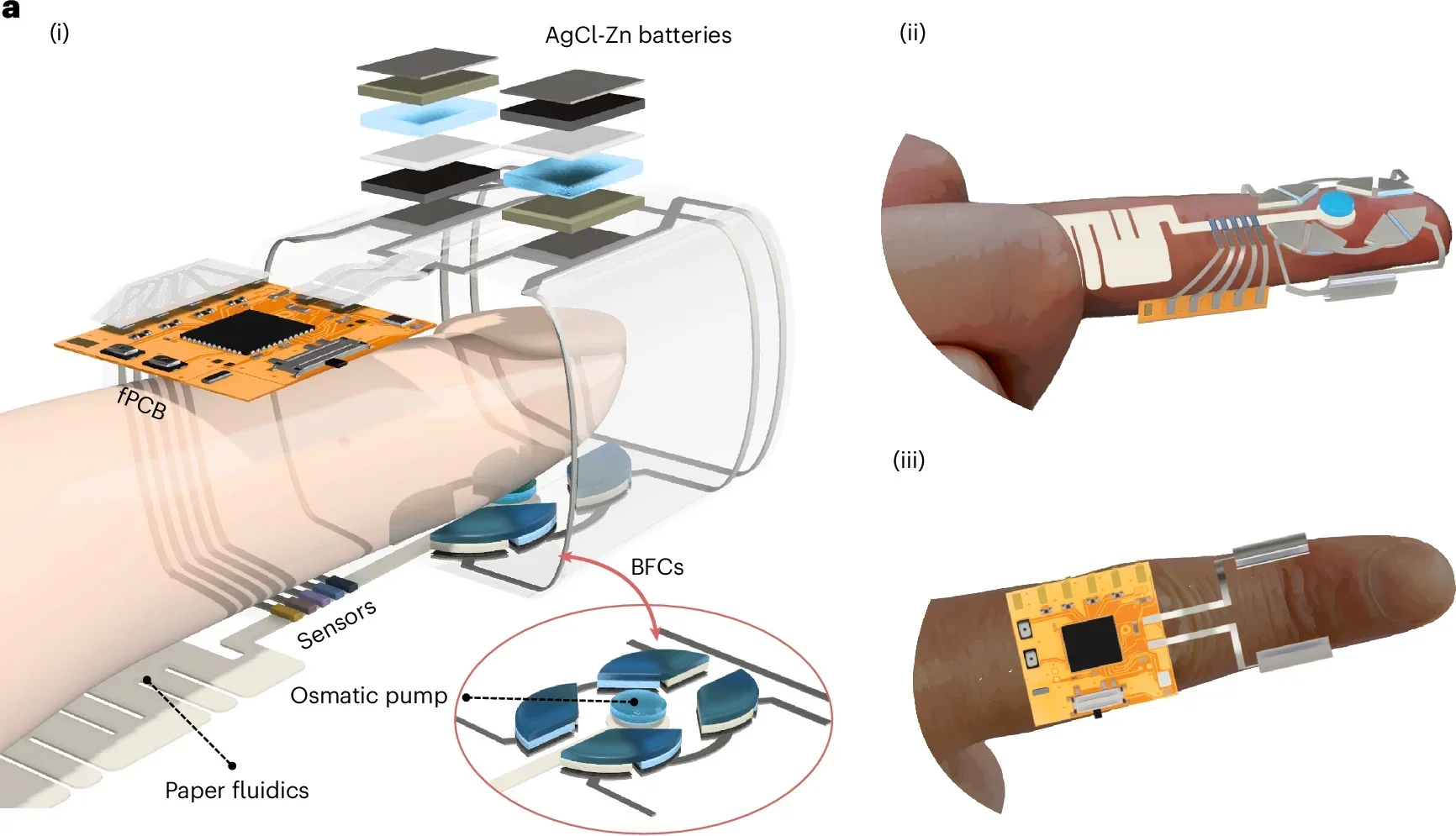 Principle and design of integrated fingertip-wearable microgrid.