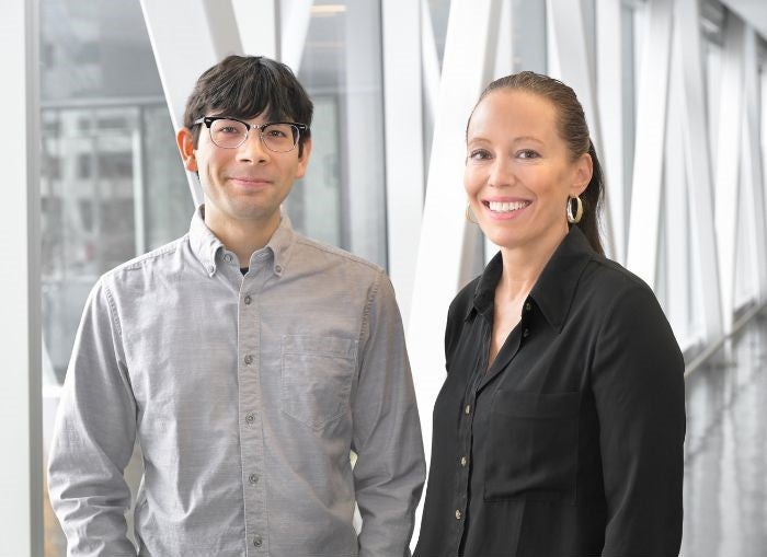 David Lau and Stéphanie Fulton. 